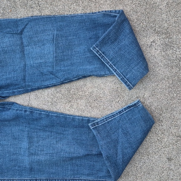 NYDJ Lift Tuck Technology Straight Leg Jeans Sz 12 Good Condition - Picture 3 of 10